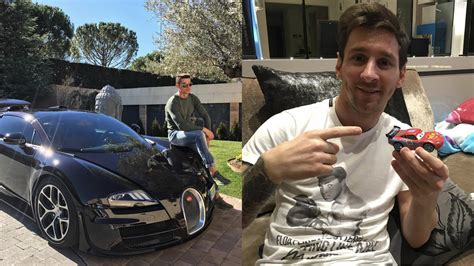 does messi have a bugatti.